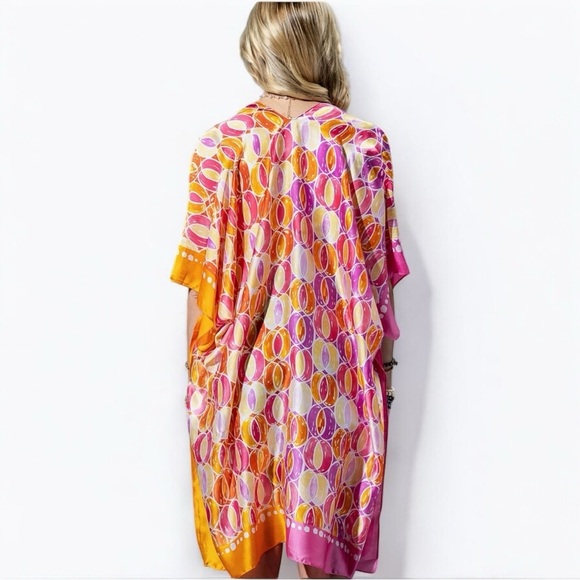 Pink Silky Wrap OSFM - Picture 3 of 5